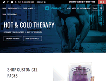 Tablet Screenshot of icewraps.com